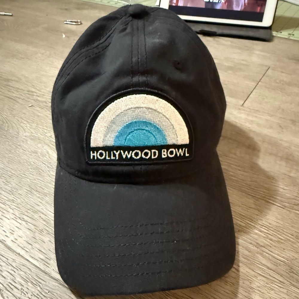 Black Baseball Cap with Silver Buckle